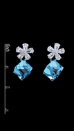 Show details for Long Lasting Swarovski Element Platinum Plated Drop & Dangle Show details for Long Lasting Swarovski Element Platinum Plated Drop & Dangle