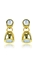 Show details for Delicate Gold Plated None-Stone Drop & Dangle