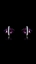 Show details for Attractive And Elegant Single Stone Purple Stud 