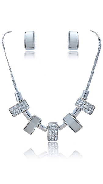 Picture of Best-Selling Zinc-Alloy Dubai Style 2 Pieces Jewelry Sets