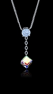 Picture of New Step Zinc-Alloy Swarovski Element Collar 16 OR 18 Inches