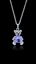 Show details for Unique Design Swarovski Element Platinum Plated Collar 16 OR 18 Inches