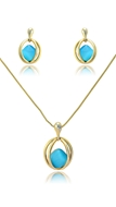 Picture of Online Wholesale Concise Zinc-Alloy 2 Pieces Jewelry Sets