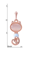 Picture of Reliable Zinc-Alloy Rose Gold Plated Drop & Dangle