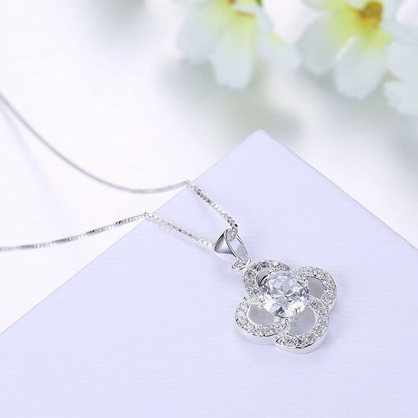 Picture of First Class Platinum Plated Necklaces & Pendants