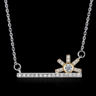 Picture of Premium Platinum Plated Necklaces & Pendants