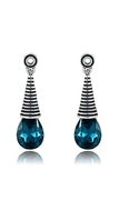 Picture of Beauteous Crystal Zinc-Alloy Drop & Dangle