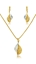Show details for Unique And Creative None-Stone Dubai Style 2 Pieces Jewelry Sets