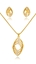 Show details for Unique Fashion Gold Plated Zinc-Alloy 2 Pieces Jewelry Sets