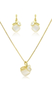 Picture of New Arrival Opal (Imitation) Rose Gold Plated 2 Pieces Jewelry Sets