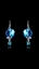 Show details for Attractive Sea Blue Zinc-Alloy Drop & Dangle