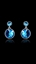 Show details for Superior Quality Swarovski Element Platinum Plated Drop & Dangle