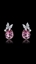 Show details for New Design Big Platinum Plated Stud 