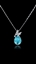 Show details for Delicate Curvy Platinum Plated Zinc-Alloy Collar 16 OR 18 Inches