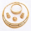 Show details for Romantic  Dubai Style Big 4 Pieces Jewelry Sets