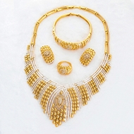 Picture of First Class African Style Gold Plated 4 Pieces Jewelry Sets