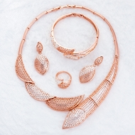 Picture of Innovative And Creative Gold Plated Dubai Style 4 Pieces Jewelry Sets