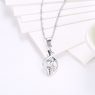 Picture of Fashionable And Modern Platinum Plated Necklaces & Pendants