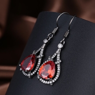 Picture of Cheap Red Gunmetel Plated Drop & Dangle