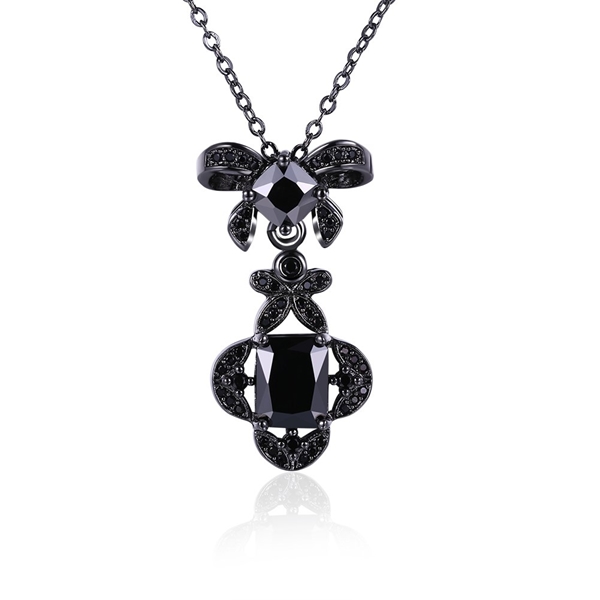 Picture of Trusted Black Gunmetel Plated Necklaces & Pendants