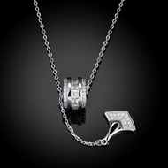 Picture of Cheapest Platinum Plated Necklaces & Pendants