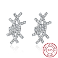 Picture of Fashion Design Platinum Plated Stud 