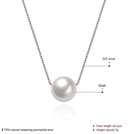 Picture of Nickel And Lead Free Venetian Pearl Platinum Plated Necklaces & Pendants