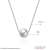 Picture of Nickel And Lead Free Venetian Pearl Platinum Plated Necklaces & Pendants