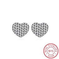 Picture of Fashion Design Platinum Plated Stud