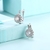 Picture of Innovative And Creative Platinum Plated Huggies Earrings