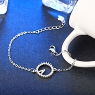 Picture of Cute Designed Platinum Plated Bracelets