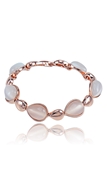 Picture of Unique Fashion Zinc-Alloy Rose Gold Plated Bracelets