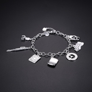 Picture of Healthy Platinum Plated Bracelets