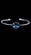 Show details for Pretty Swarovski Element Platinum Plated Bangles Show details for Pretty Swarovski Element Platinum Plated Bangles