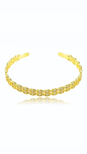 Picture of Discount Cubic Zirconia Brass Bangles