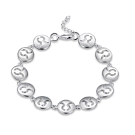 Picture of Unique Fashion Platinum Plated Bracelets