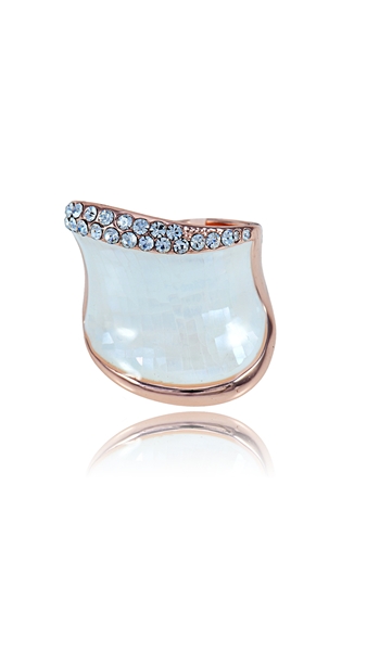 Picture of Online Wholesale Zinc-Alloy Rose Gold Plated Fashion Rings