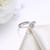 Picture of Charming White Platinum Plated Fashion Rings