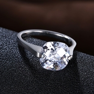 Picture of Online Fashion Bag Wholesale Stainless Steel Platinum Plated Fashion Rings