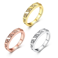 Picture of The Best Price White Platinum Plated Fashion Rings