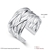 Picture of Trendy Platinum Plated White Fashion Rings