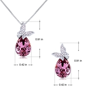 Picture of High Efficient Drop Zinc-Alloy 2 Pieces Jewelry Sets