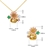 Picture of Classic Flowers & Plants Necklace And Earring Sets 2YJ053594S