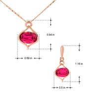 Picture of  Small 16 Inch Necklace And Earring Sets 2YJ053596S