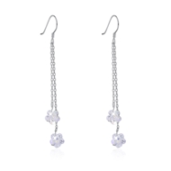 Picture of  Swarovski Element Simple Dangle Earrings 3LK053701E