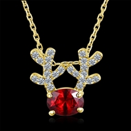 Picture of Simple Zinc Alloy Pendant Necklaces 3LK053867N