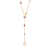 Picture of Zinc Alloy Artificial Crystal Y Necklaces 2YJ054017N