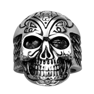 Picture of  Skull Big Fashion Rings 3LK054600R