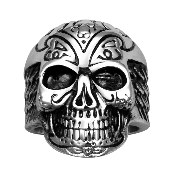 Picture of  Skull Big Fashion Rings 3LK054600R