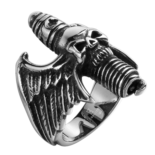 Picture of  Skull Big Fashion Rings 3LK054609R